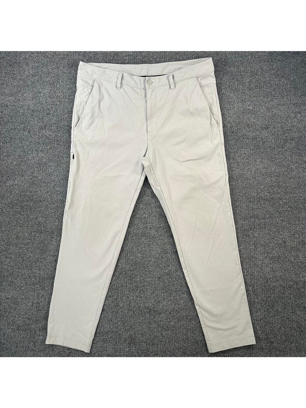 BYLT Basics Men’s Everyday Pant 2.0 Performance Stretch Tailored Chinos XL